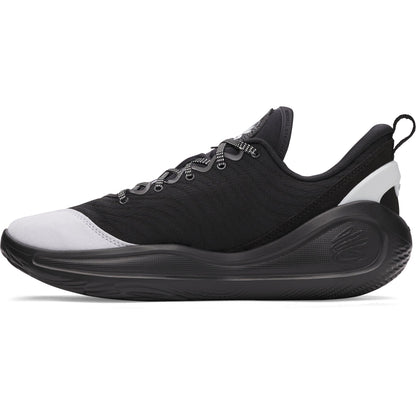Under Armour Mens Curry Flow 12 TB - Black/Halo Grey/White