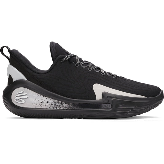 Under Armour Mens Curry Flow 12 TB - Black/Halo Grey/White