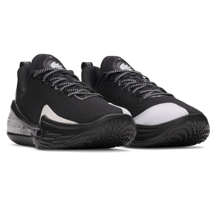 Under Armour Mens Curry Flow 12 TB - Black/Halo Grey/White