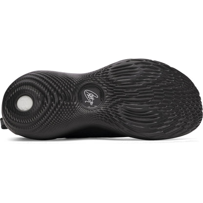 Under Armour Mens Curry Flow 12 TB - Black/Halo Grey/White