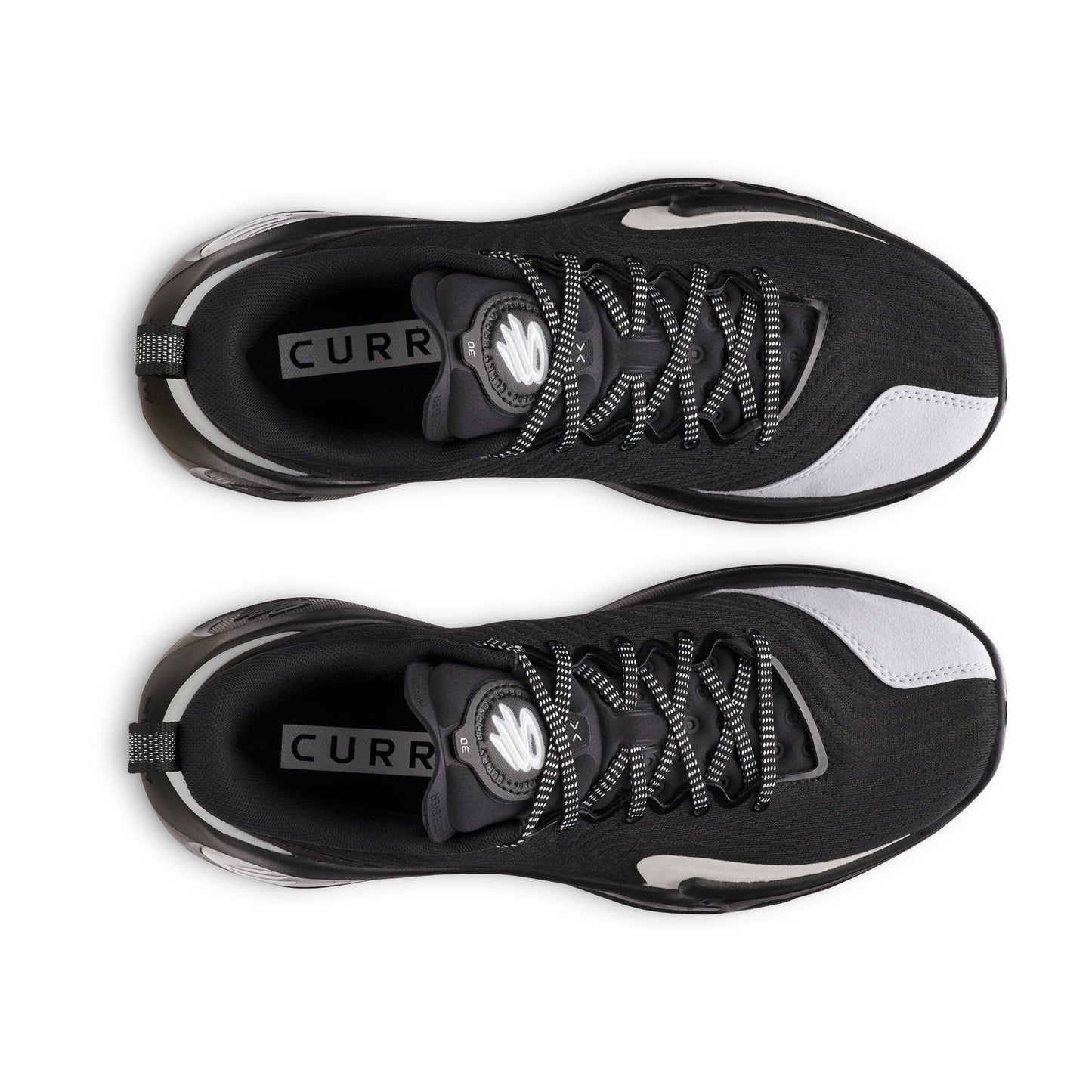 Under Armour Mens Curry Flow 12 TB - Black/Halo Grey/White