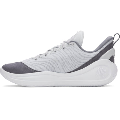 Under Armour Mens Curry Flow 12 TB - Halo Grey/Titan Grey/White