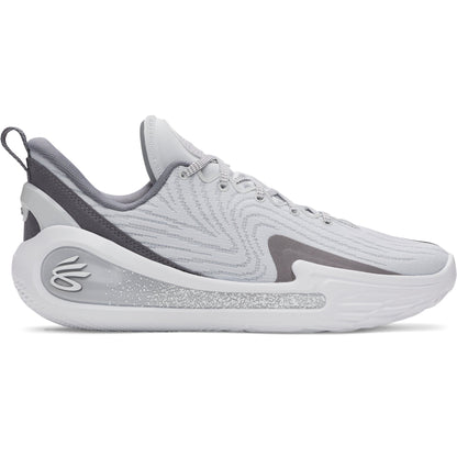 Under Armour Mens Curry Flow 12 TB - Halo Grey/Titan Grey/White