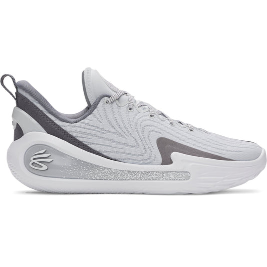 Under Armour Mens Curry Flow 12 TB - Halo Grey/Titan Grey/White