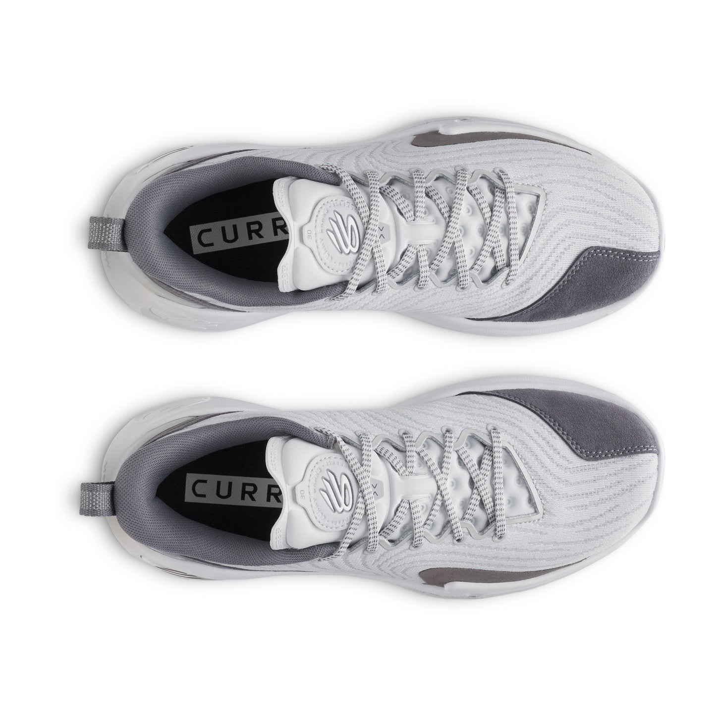 Under Armour Mens Curry Flow 12 TB - Halo Grey/Titan Grey/White