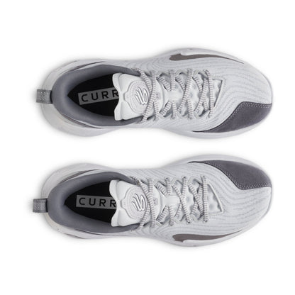 Under Armour Mens Curry Flow 12 TB - Halo Grey/Titan Grey/White