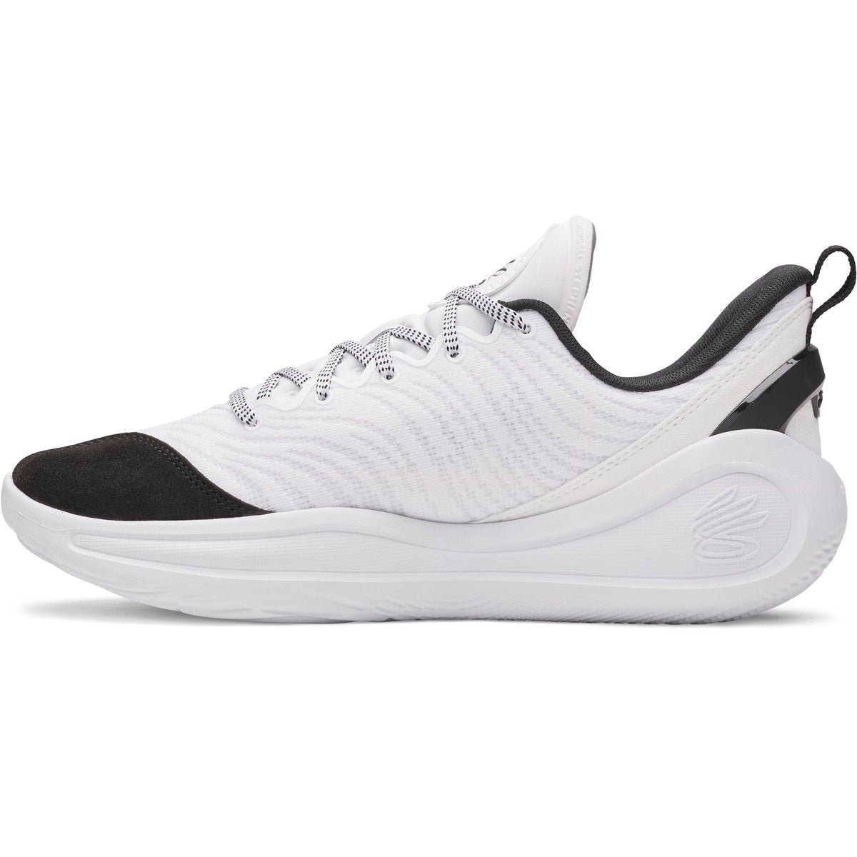 Under Armour Mens Curry Flow 12 TB - White/Black