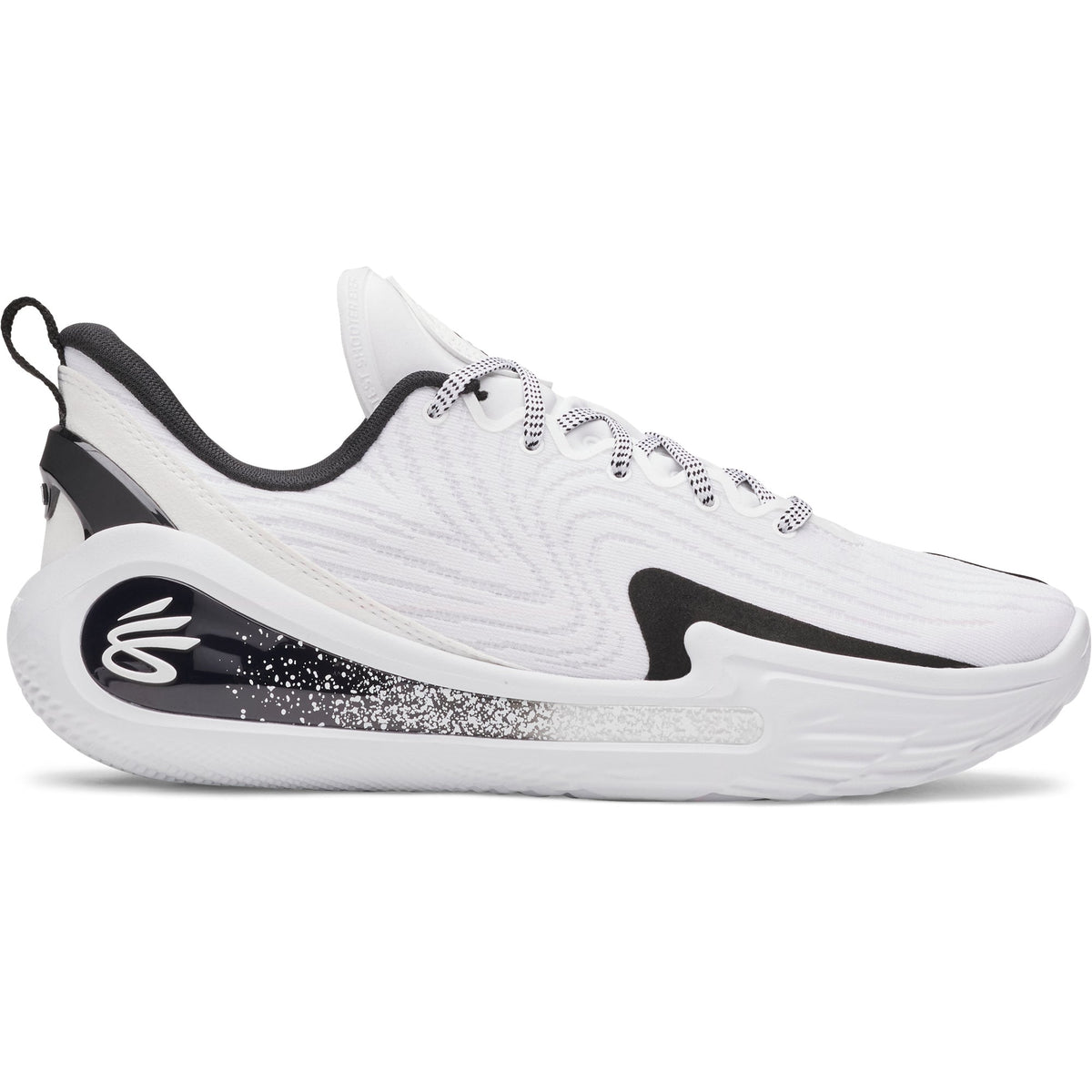 Under Armour Mens Curry Flow 12 TB - White/Black