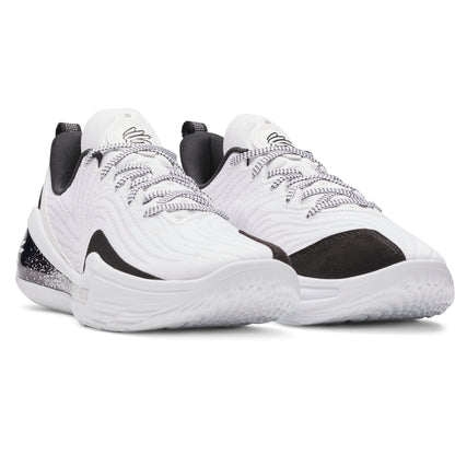 Under Armour Mens Curry Flow 12 TB - White/Black