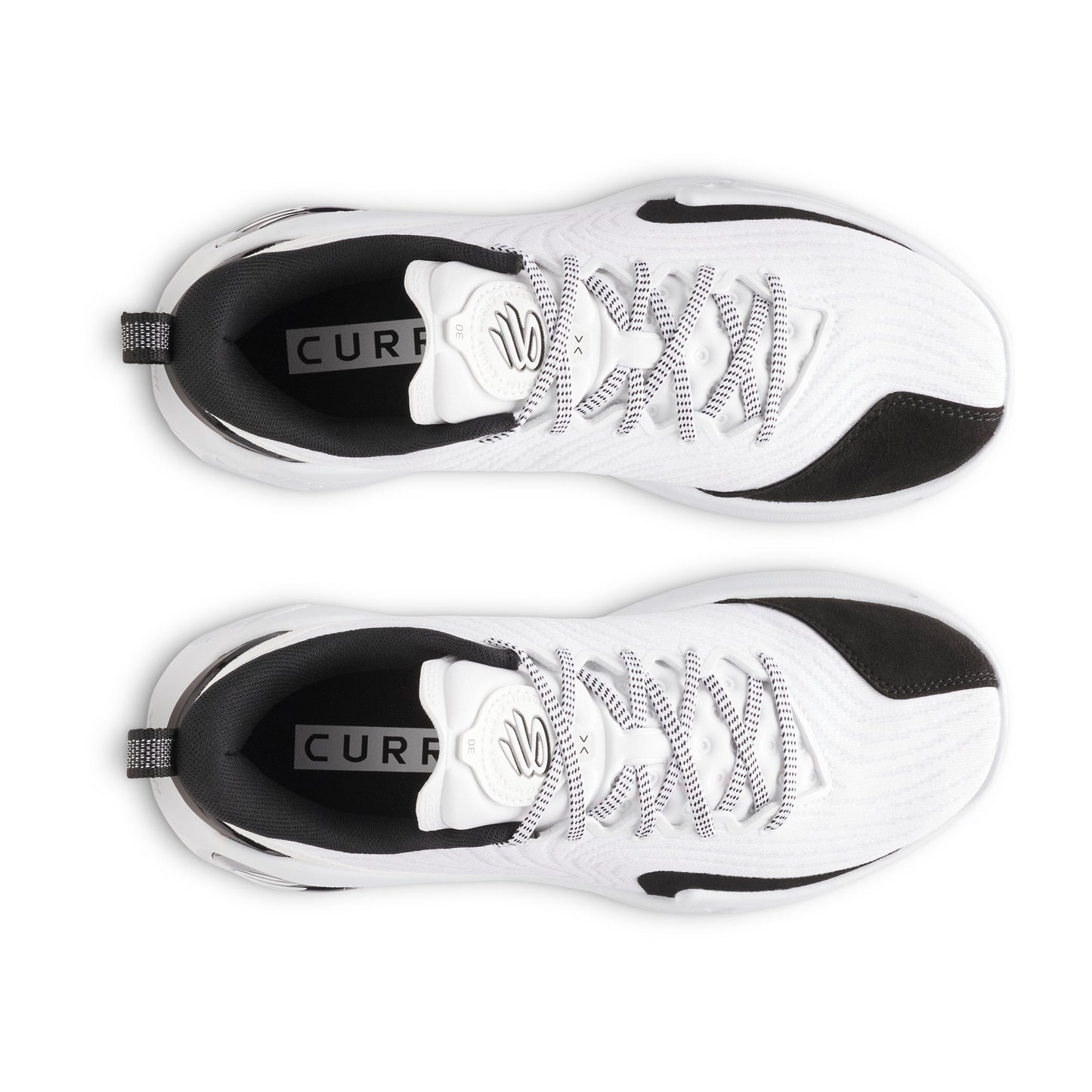 Under Armour Mens Curry Flow 12 TB - White/Black