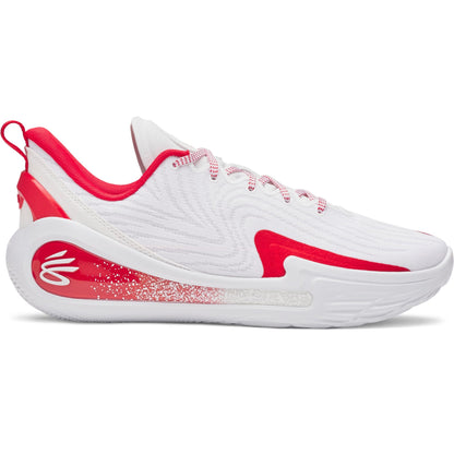 Under Armour Mens Curry Flow 12 TB - White/Red
