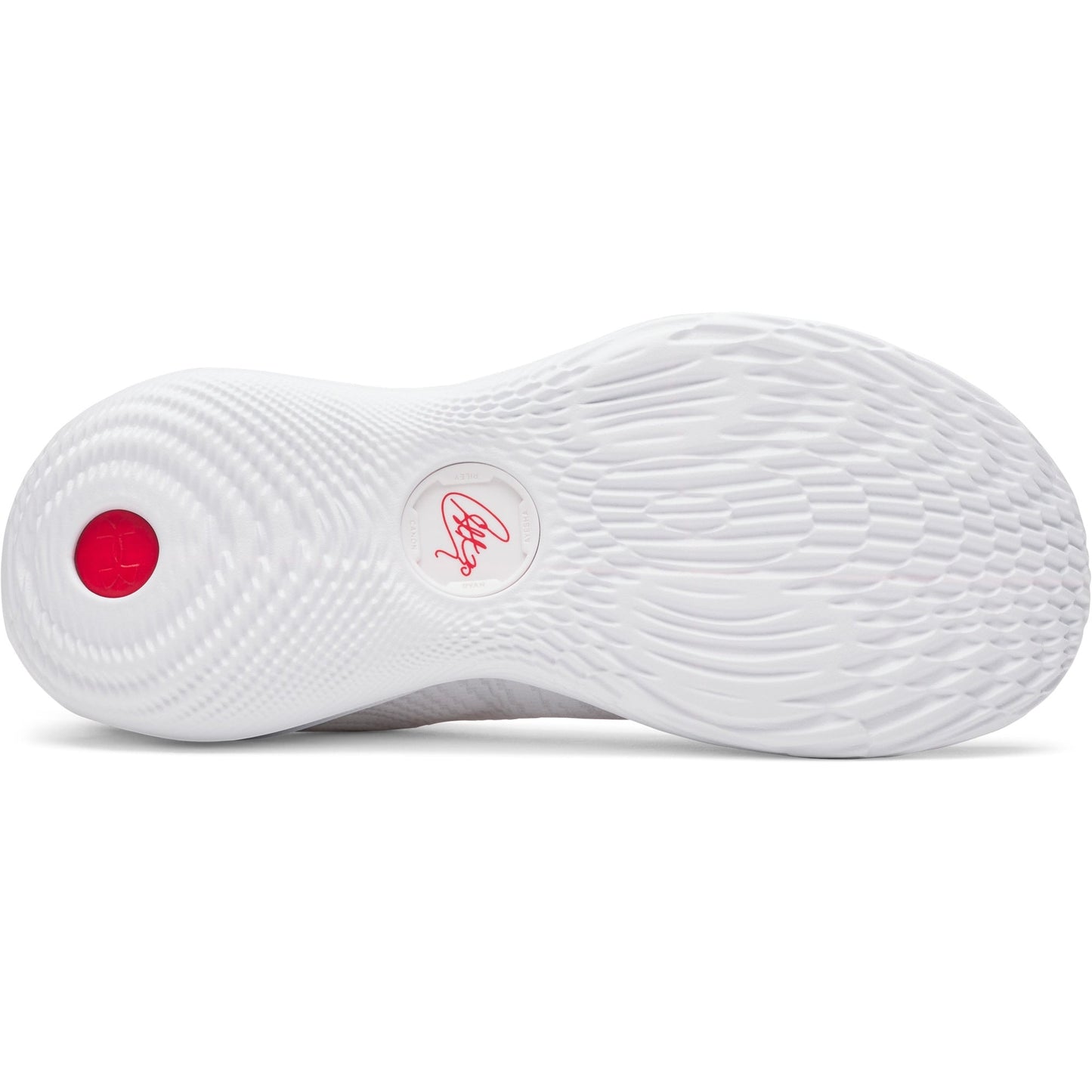 Under Armour Mens Curry Flow 12 TB - White/Red