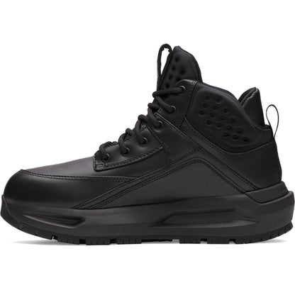 Under Armour Mens 695 Leather Boots - Black/Black/Black
