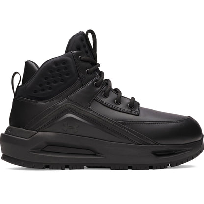 Under Armour Mens 695 Leather Boots - Black/Black/Black