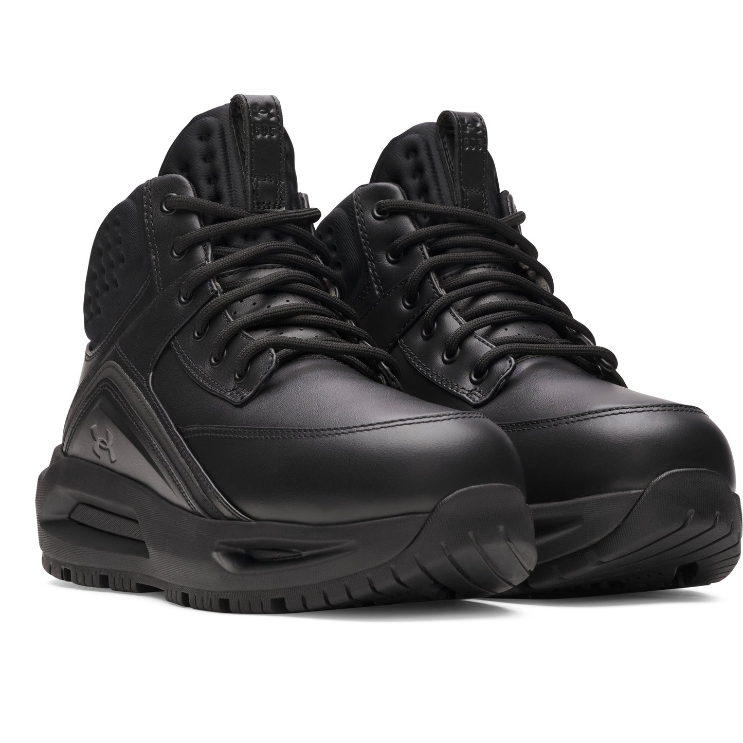 Under Armour Mens 695 Leather Boots - Black/Black/Black