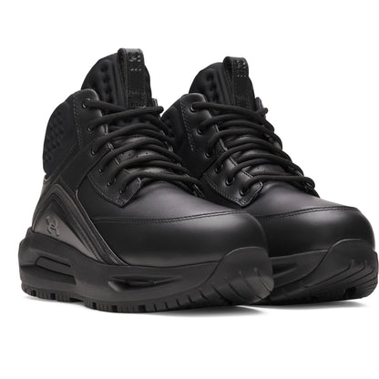 Under Armour Mens 695 Leather Boots - Black/Black/Black