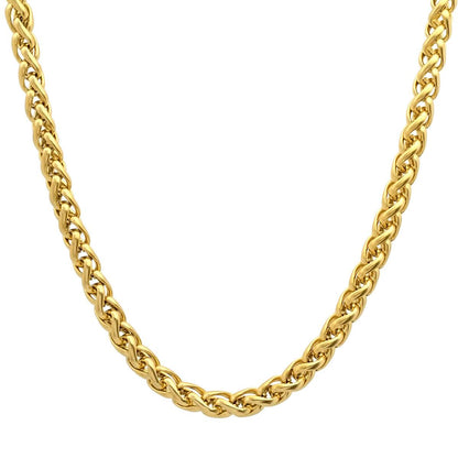 Classic Wheat Chain Necklace