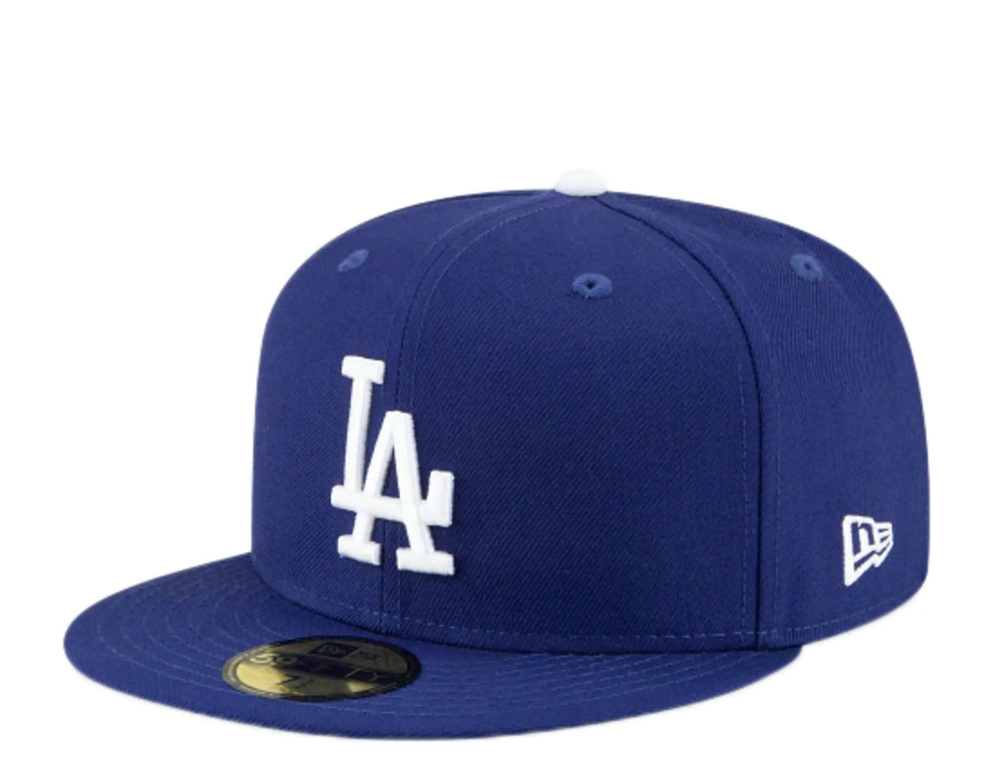 New Era 59Fifty Men Los Angeles Dodgers Icy 1980 ASG Side Patch Fitted Hat Royal/Baby Blue