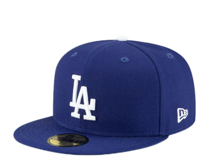 New Era 59Fifty Men Los Angeles Dodgers Icy 1980 ASG Side Patch Fitted Hat Royal/Baby Blue