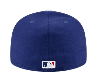 New Era 59Fifty Men Los Angeles Dodgers Icy 1980 ASG Side Patch Fitted Hat Royal/Baby Blue