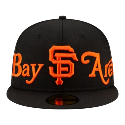 New Era 59FIFTY MLB San Francisco Giants City Nicknames Fitted Hat – Black/Orange