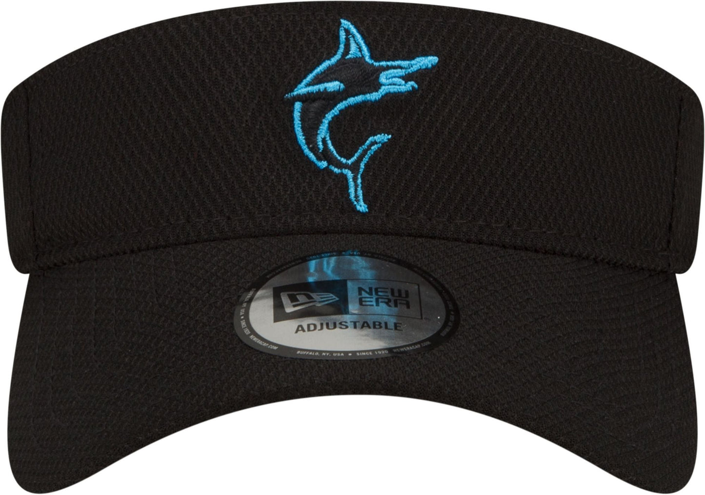 Men's New Era MLB Miami Marlins Batting Practice Visor Hook & Loop