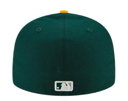 New Era Oakland Athletics Pop Sweat 59FIFTY Men's Fitted Hat — Green/Purple