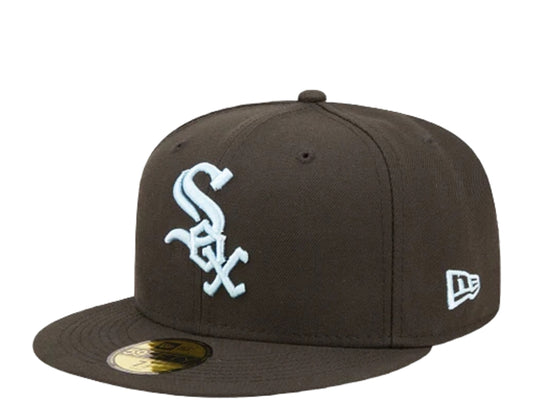 New Era Men's MLB Chicago White Sox 5950 Cloud Under Fitted Hats
