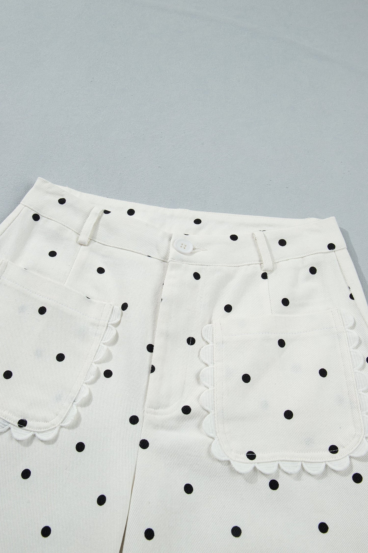 Threaded Pear Whitley Patch Cotton Shift Pants