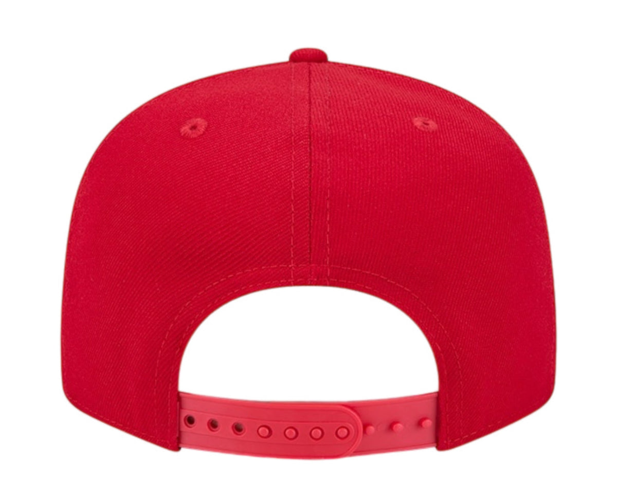 New Era Cincinnati Reds Father's Day 2024 9FIFTY Men's Snapback Hat — Red/Blue