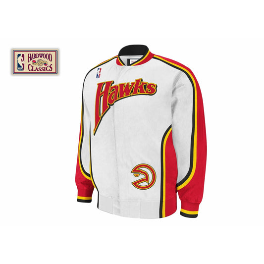 Mitchell & Ness Men's NBA 1992-93 Authentic Warm Up Jacket Atlanta Hawks Jackets