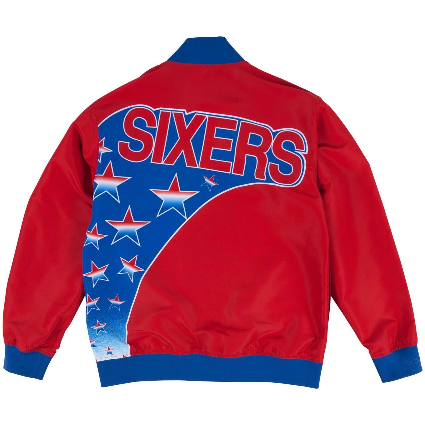 Men's Mitchell & Ness NBA 1993-94 Authentic Warm Up Jacket Philadelphia 76Ers