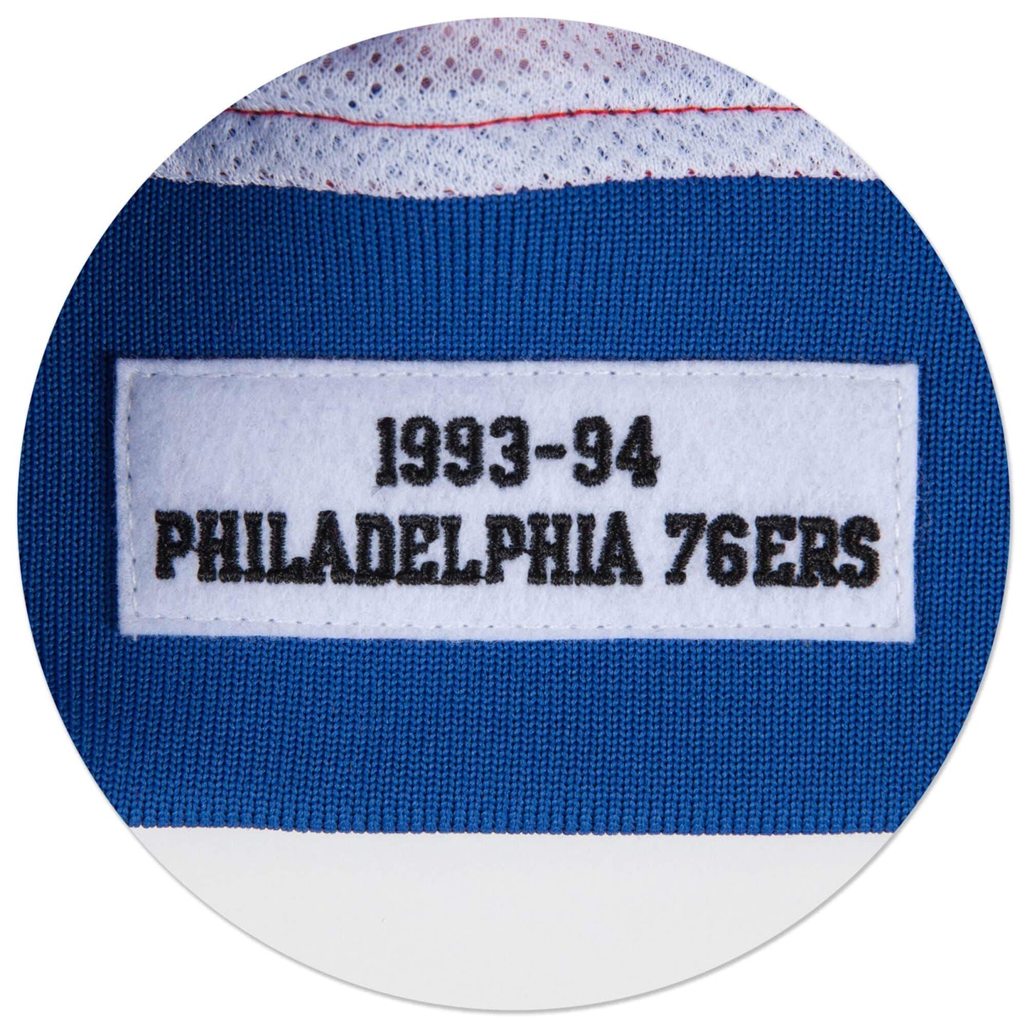 Mitchell & Ness Men's NBA 1993-94 Authentic Warm Up Jacket Philadelphia 76Ers Jackets