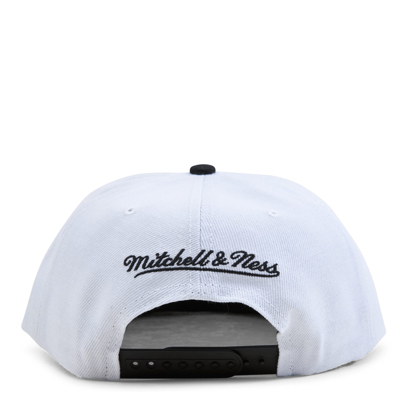 Men's Mitchell & Ness NBA Cement Top Snapback Nets - White-Silver