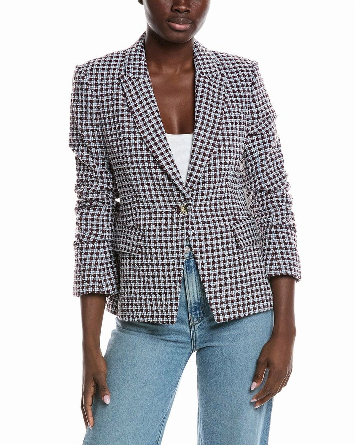 DMM-D-DARK MOCHA MULTI TWEED-