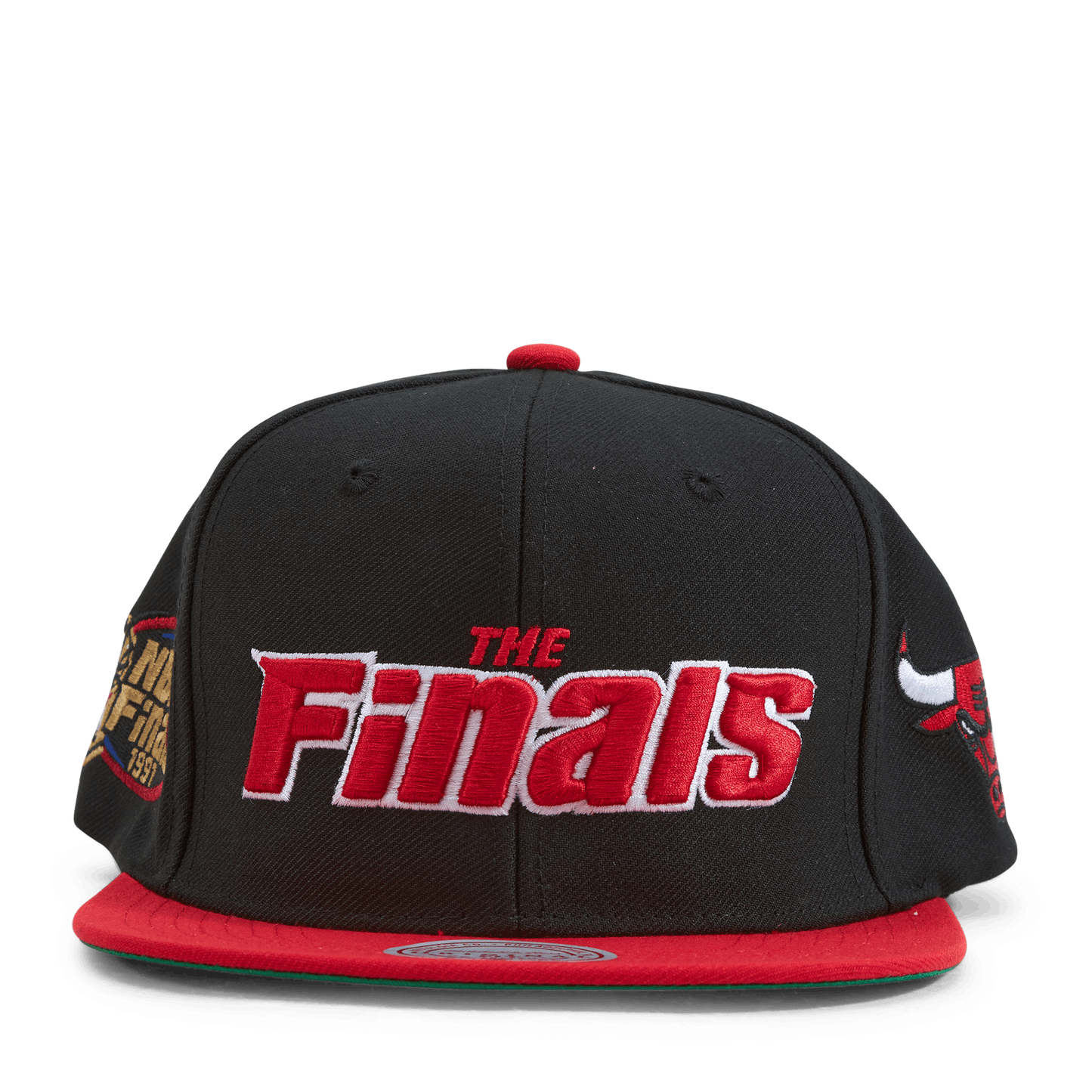 Men's Mitchell & Ness NBA The Finals Snapback Bulls - Black-Red