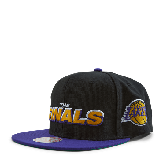 Men's Mitchell & Ness NBA The Finals Snapback Lakers - Black-Purple