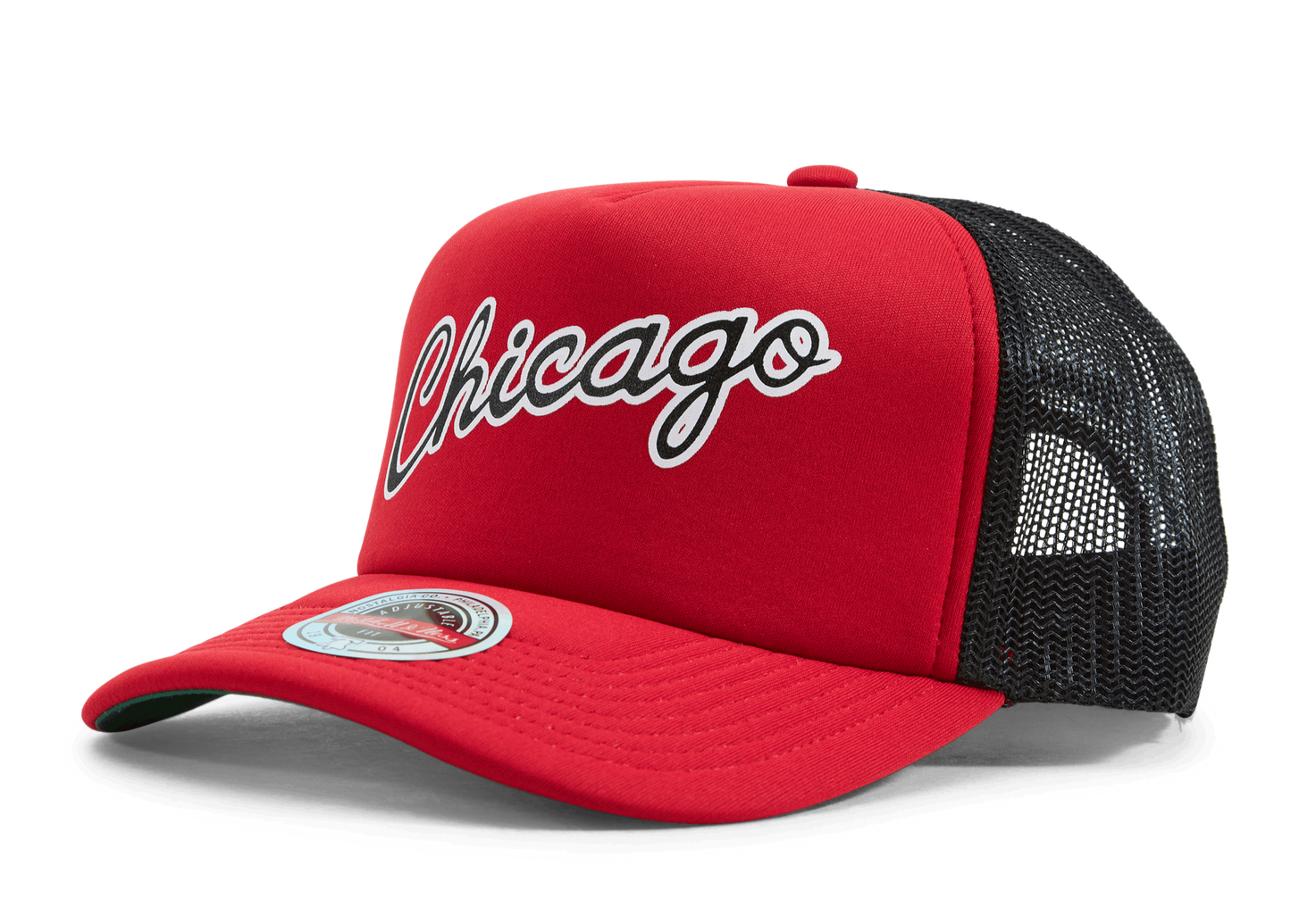 Men's Mitchell & Ness NBA Jersey Hook Trucker Hwc Bulls - Red