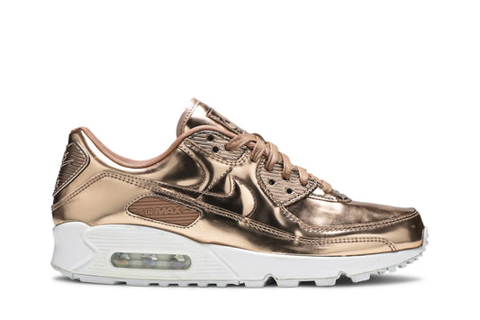 [CQ6639-600] Womens Nike Air Max 90 ‘Metallic Pack ‘Rose Gold'