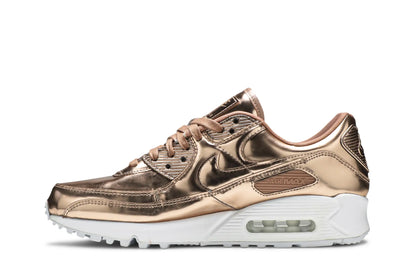 [CQ6639-600] Womens Nike Air Max 90 ‘Metallic Pack ‘Rose Gold'