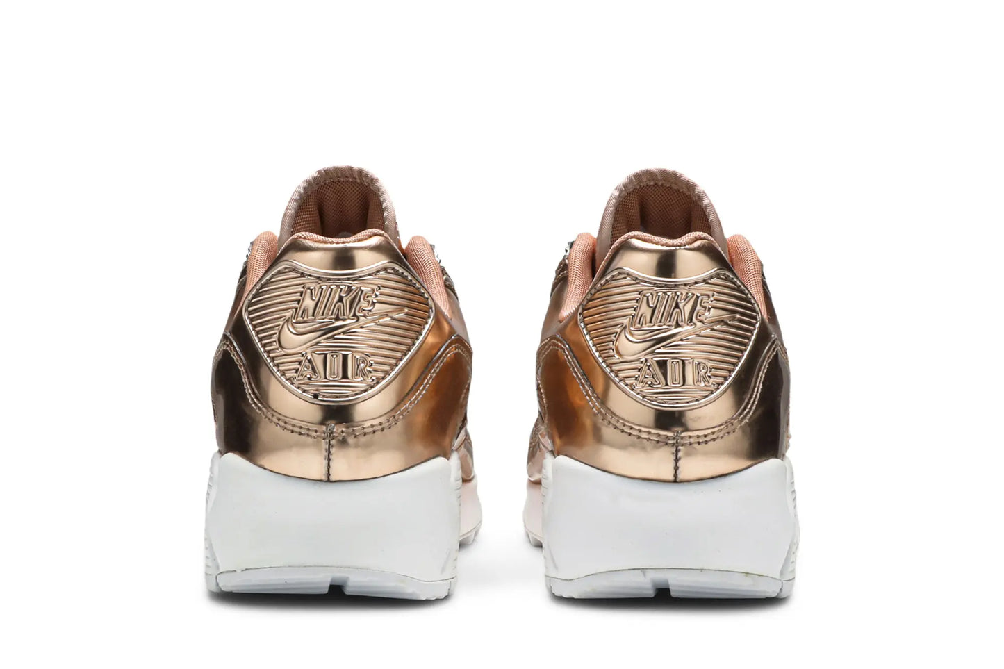 [CQ6639-600] Womens Nike Air Max 90 ‘Metallic Pack ‘Rose Gold'