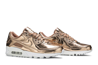 [CQ6639-600] Womens Nike Air Max 90 ‘Metallic Pack ‘Rose Gold'
