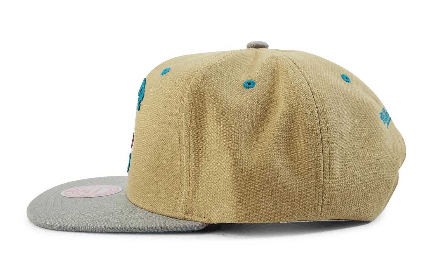 Men's Mitchell & Ness NBA Classic Canvas Snapback Hwc Hornets - Tan