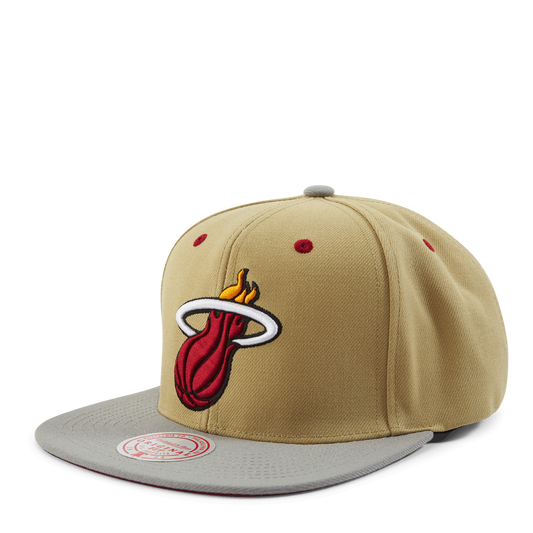 Mitchell & Ness Men's NBA Classic Canvas Snapback Heat Snapback Caps