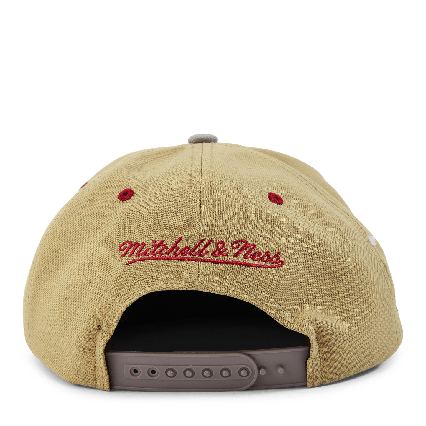 Men's Mitchell & Ness NBA Classic Canvas Snapback Heat - Tan