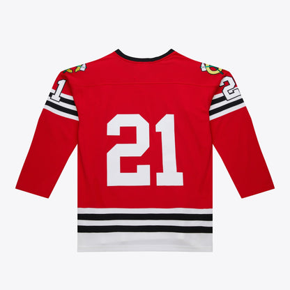 Mitchell & Ness Men's NHL Dark Jersey Blackhawks 1960 Stan Mikita