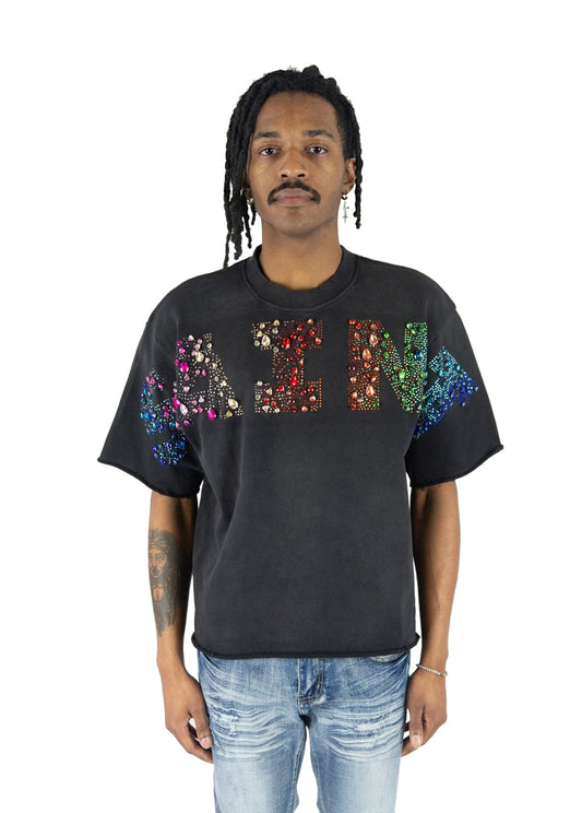 Rebel Denim Saint Tee - Black