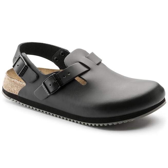 Birkenstock Tokio Super Grip Leather Black – Zulily
