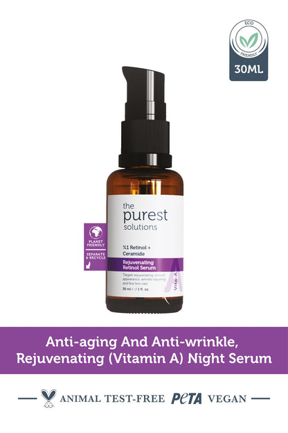 The Purest Solutions Anti-Aging and Eye Care Serum Set - Hydrating, Firming, Brightening Skincare for Mature Skin