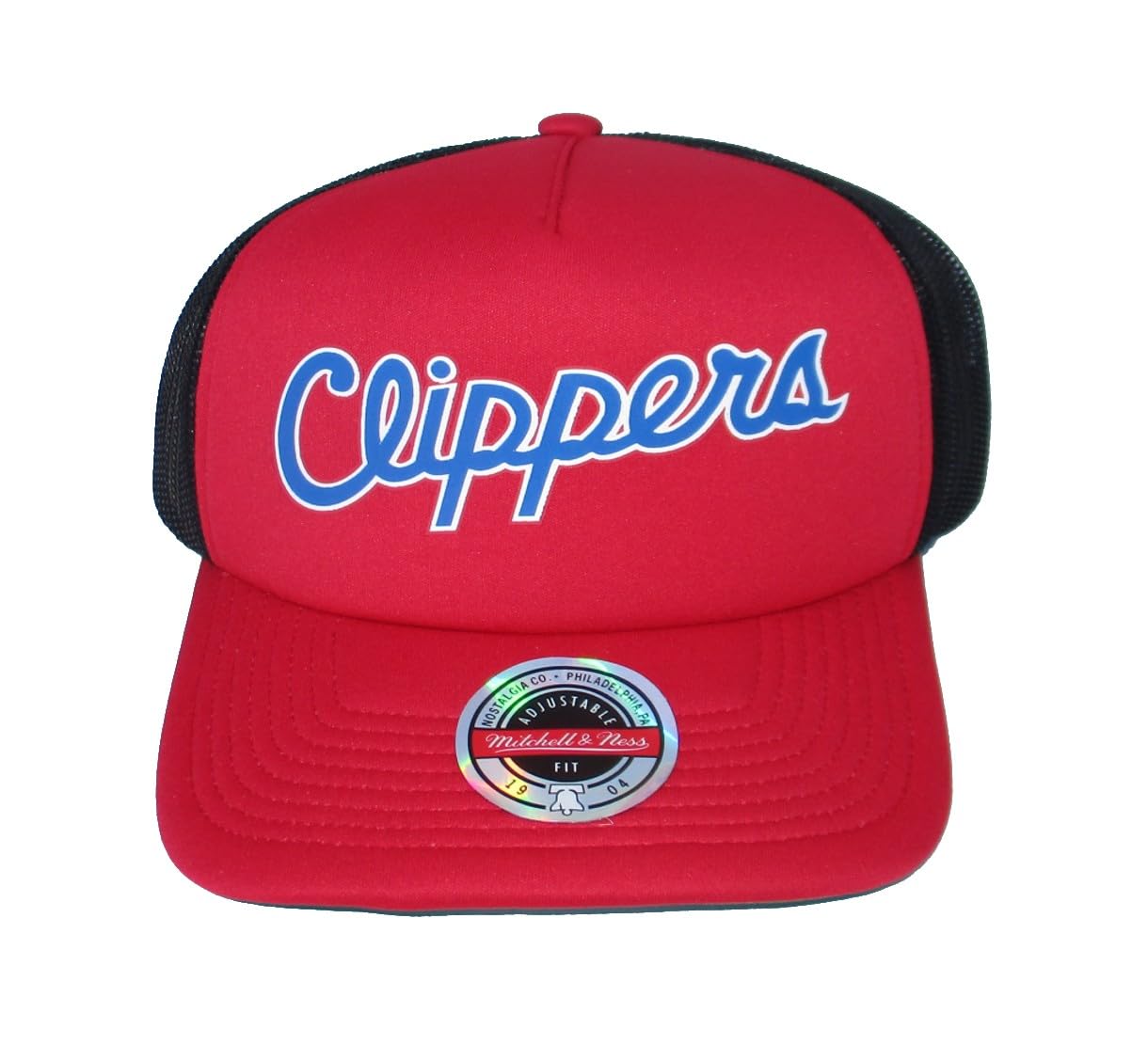 Men's Mitchell & Ness NBA Jersey Hook Trucker Hwc Clippers - Red